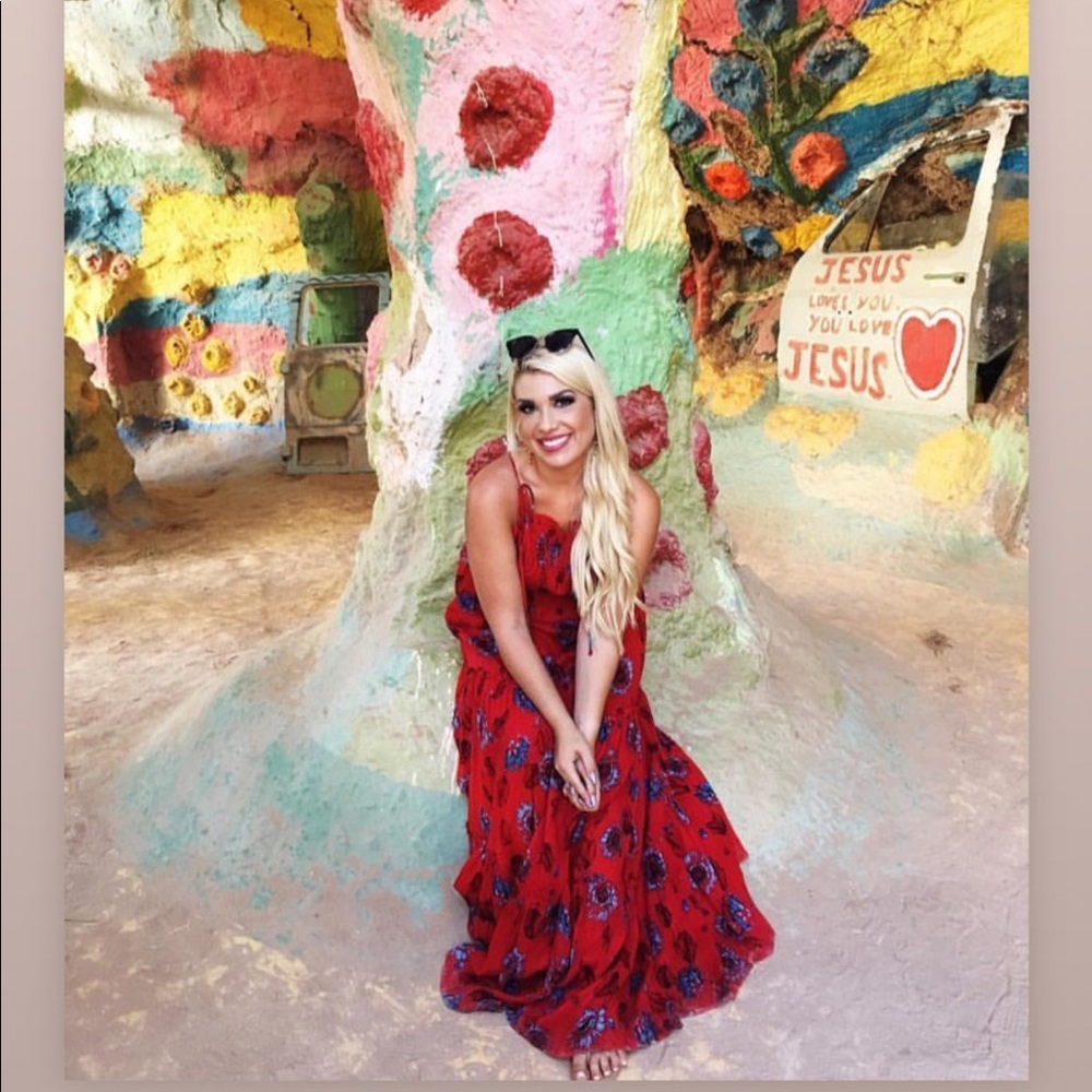Free People Dress w/ Ties